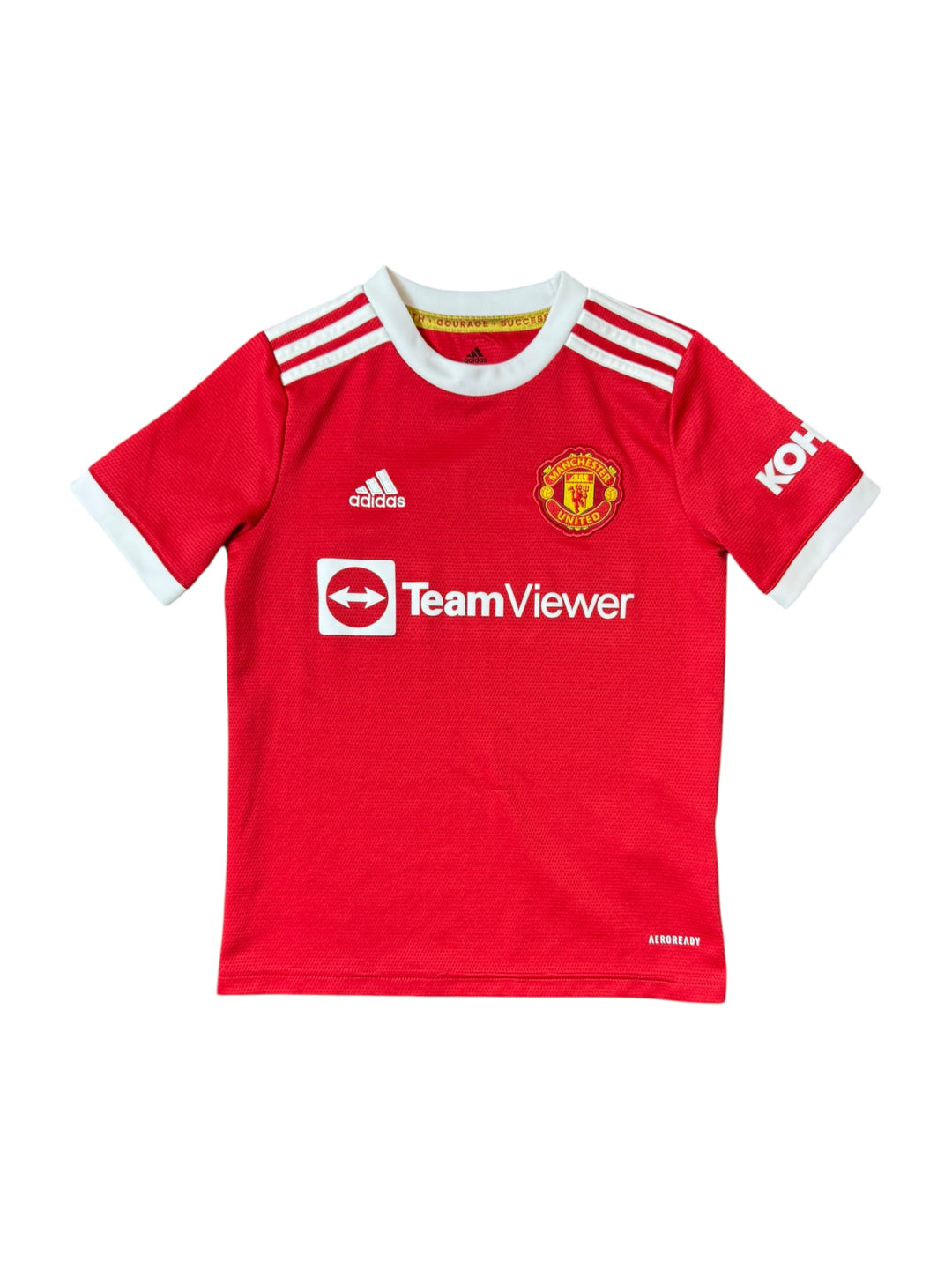 2021/22 Manchester United Home Shirt - 8/10 - (9-10 Years)