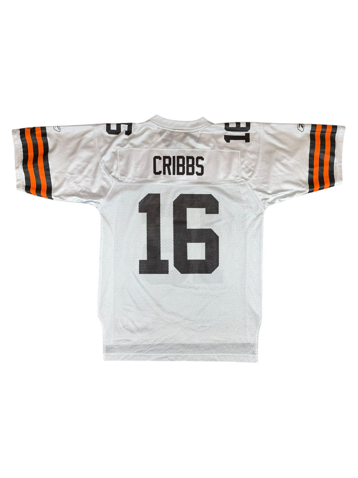 2005/06 Cleveland Browns Reebok #16 Cribbs NFL Away Jersey - 7/10 - (M)