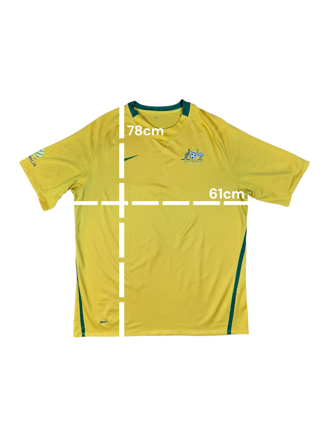 2008 Australia Nike Home Football Shirt - 7/10 - (XL)