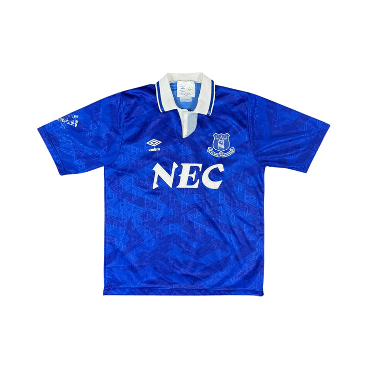 1991-93 Everton Umbro Home Shirt - 8/10 - (L)