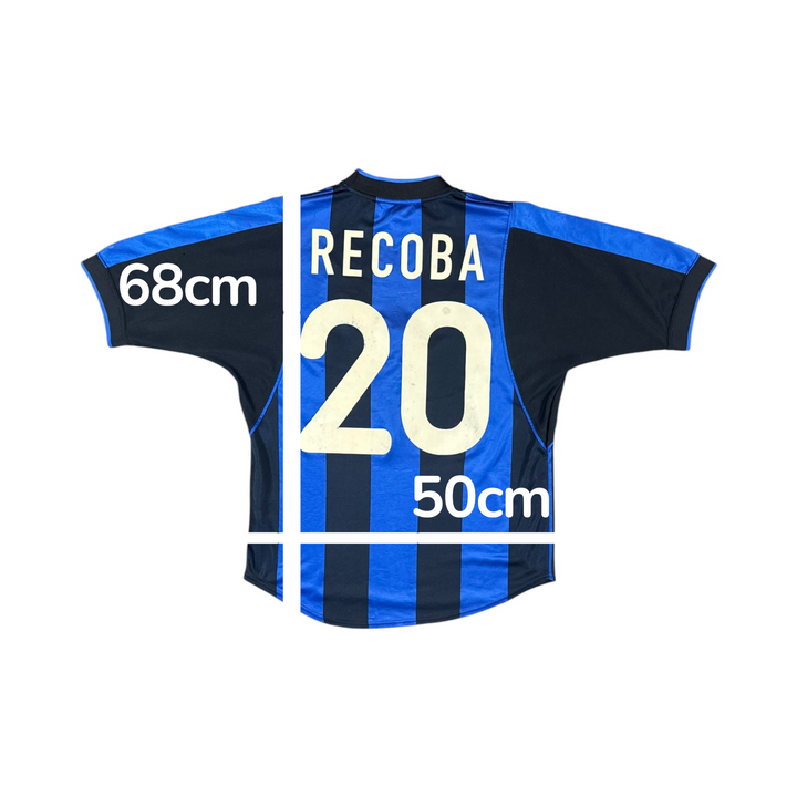 2000-01 Inter Milan Home Shirt RECOBA #20 - 7/10 - (S)