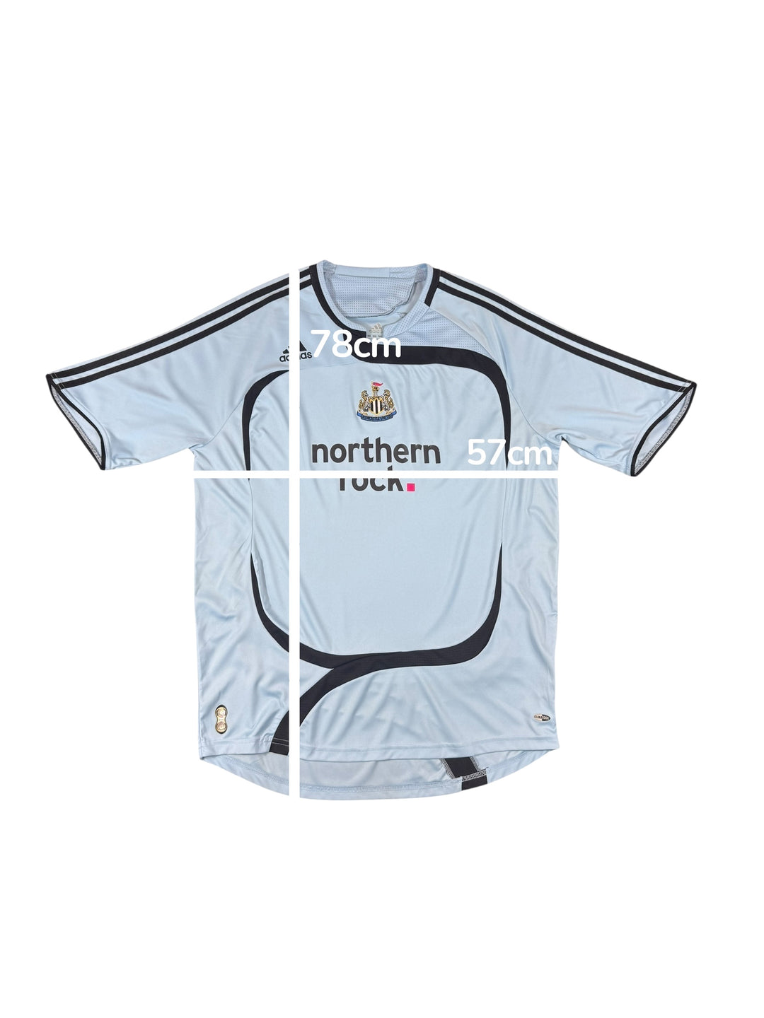 2007-08 Newcastle United Adidas Away Shirt - 8/10 - (L)
