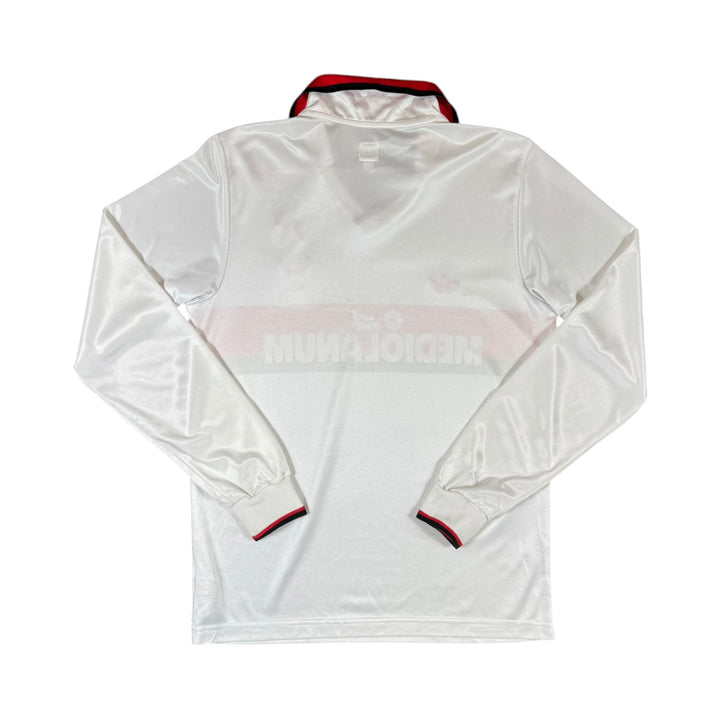 1990-91 AC Milan Away L/S Adidas Originals - 8/10 - (S)