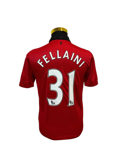 Manchester United 2013/14 Home Football Jersey #31 Fellaini