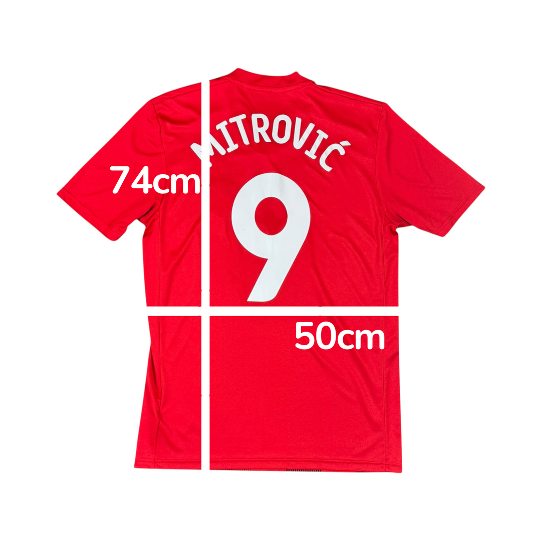 2019-20 Fulham Adidas Away Shirt MITROVIC #9 - 7/10 - (M)