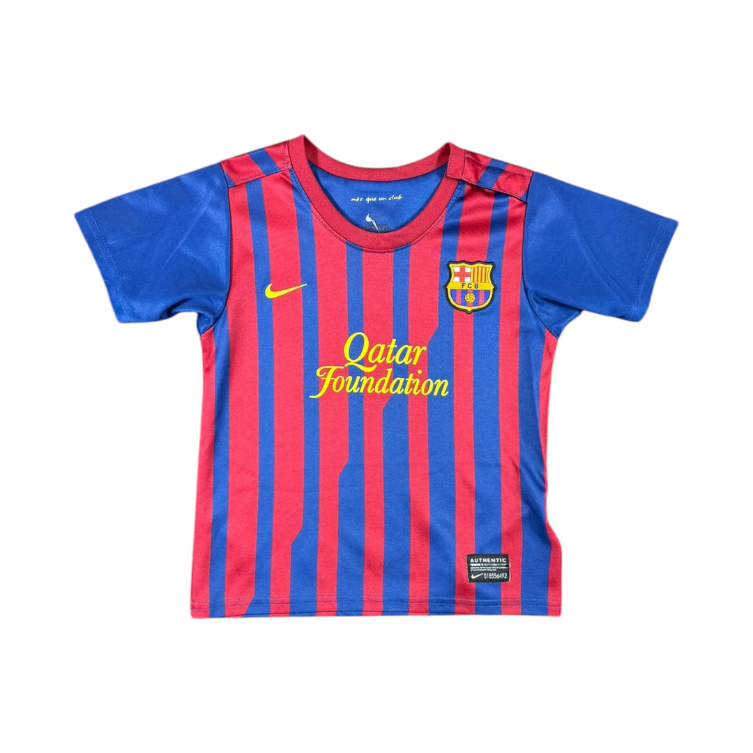 2011-12 Barcelona Nike Home Shirt #10 MESSI - 8/10 - (3-4 Years)