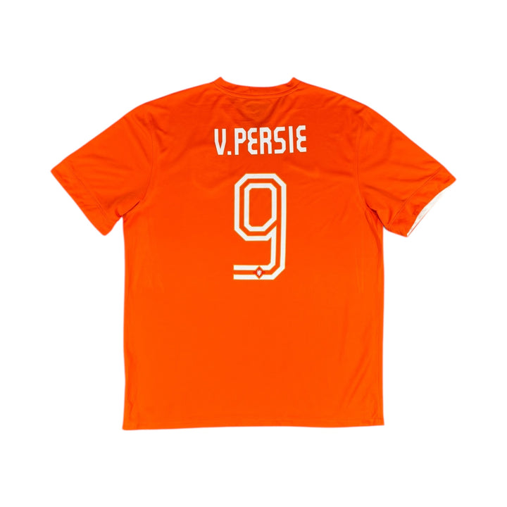 2014-15 Netherlands Nike Home Shirt #9 V. PERSIE - 9/10 - (XL)