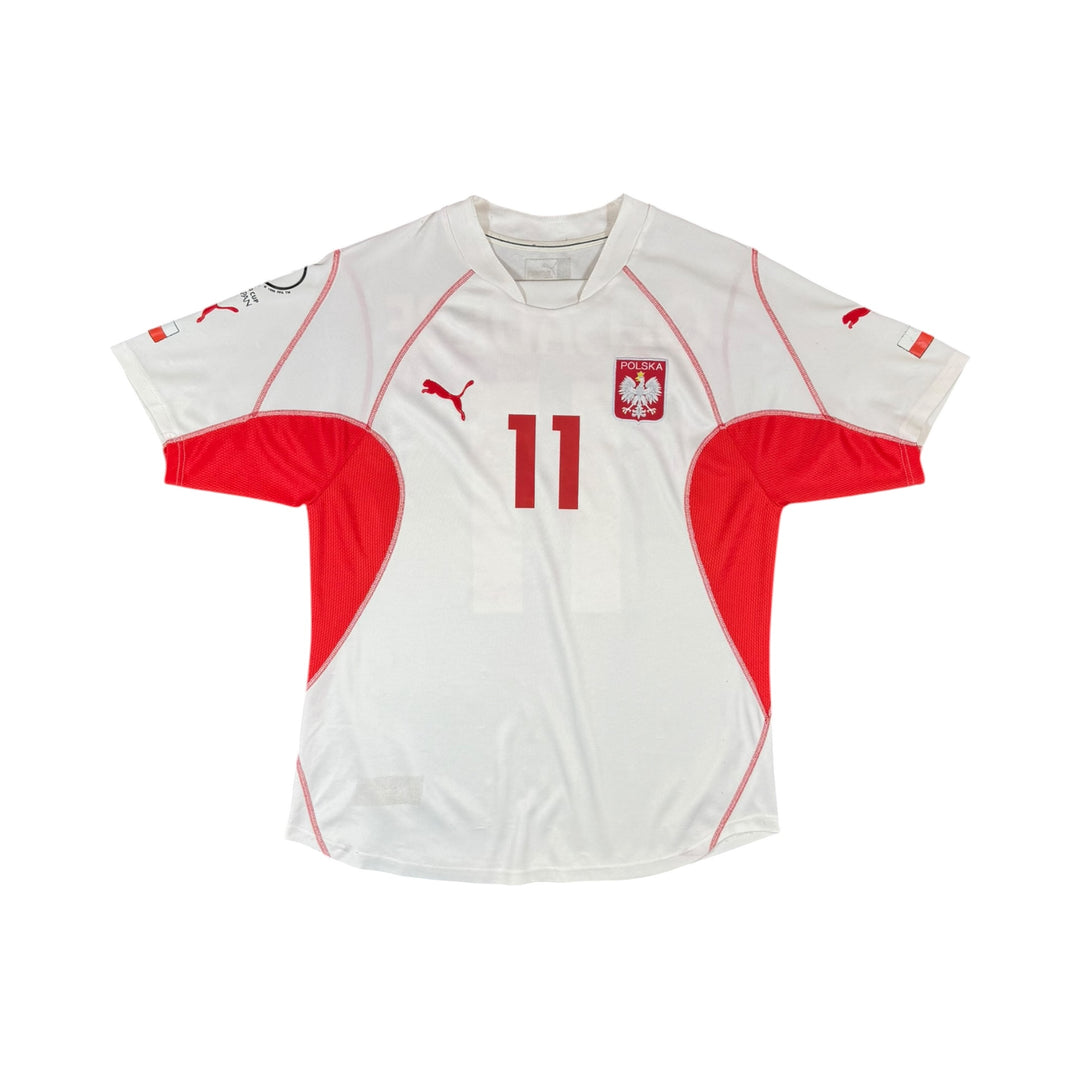 2002-04 Poland Puma Home Shirt OLISADEBE #11 - 7/10 - (M)