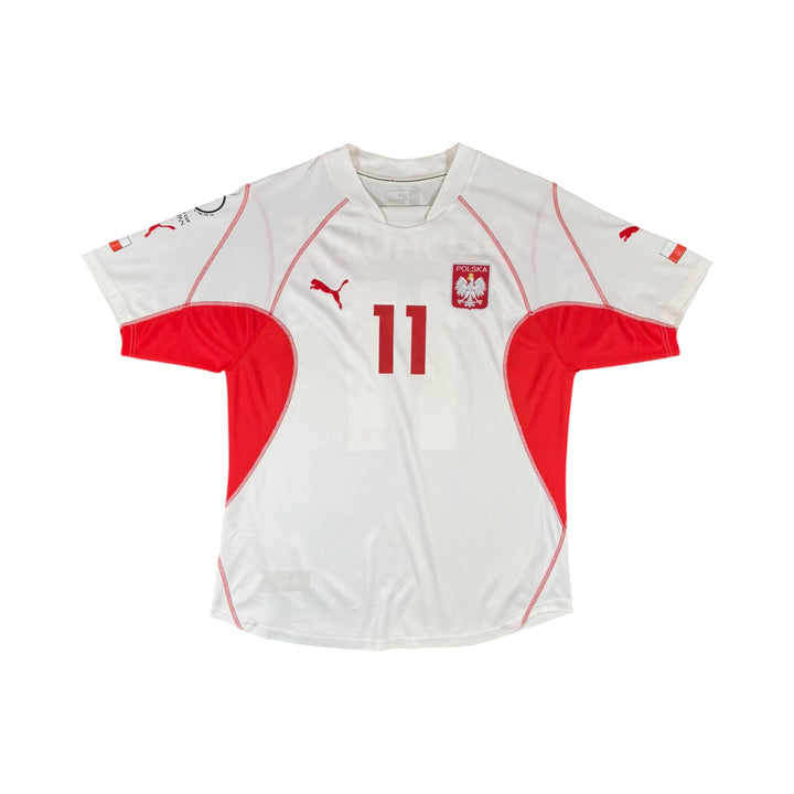 2002-04 Poland Puma Home Shirt OLISADEBE #11 - 7/10 - (M)
