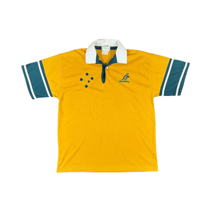 1999 Australia Wallabies Coper Home Rugby Shirt - 7/10 - (L)