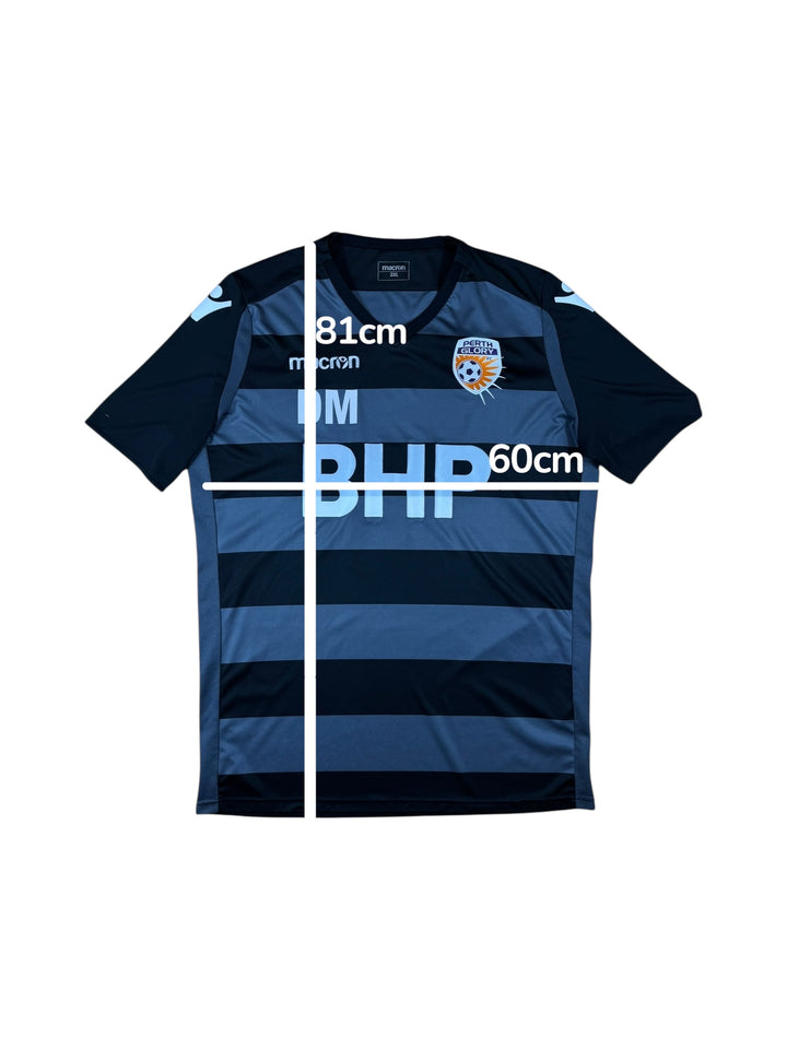 Perth Glory Macron Player Issue Training Shirt - 8/10 - (3XL)