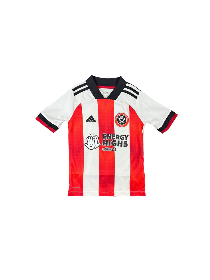 2020-21 Sheffield United Adidas Home Shirt - 8/10 - (7-8 Years)
