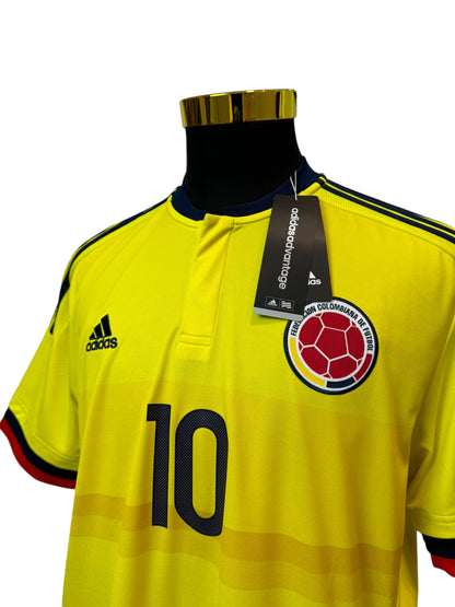 Colombia 2014 World Cup Football Jersey Brand New #10 James