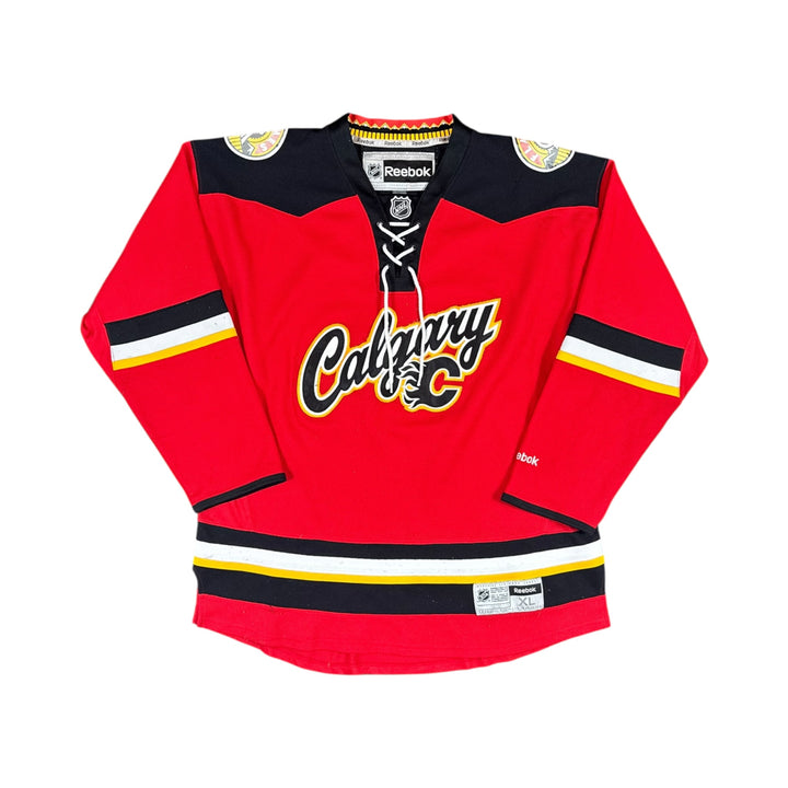 2013 Calgary Flamers Alternative Hockey Jersey - 7/10 - (XL)