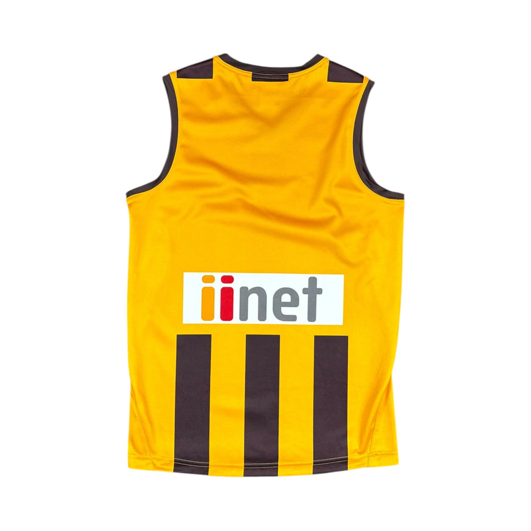 2020 R1 Hawthorn Hawks AFL Adidas Home Jersey - 8/10 - (S)