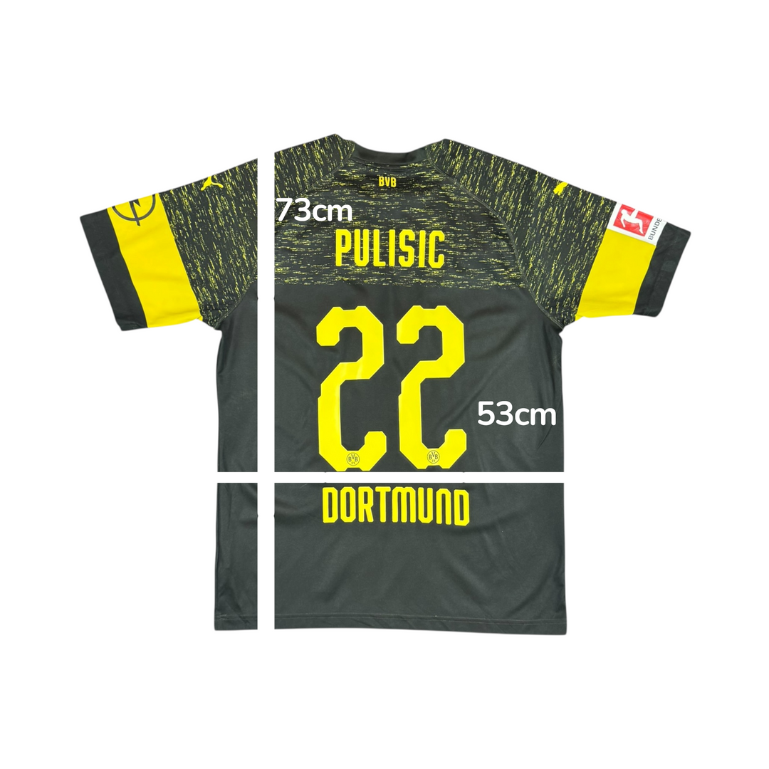 2018-19 Borussia Dortmund Puma Away Shirt #22 PULISIC - 9/10 - (L)