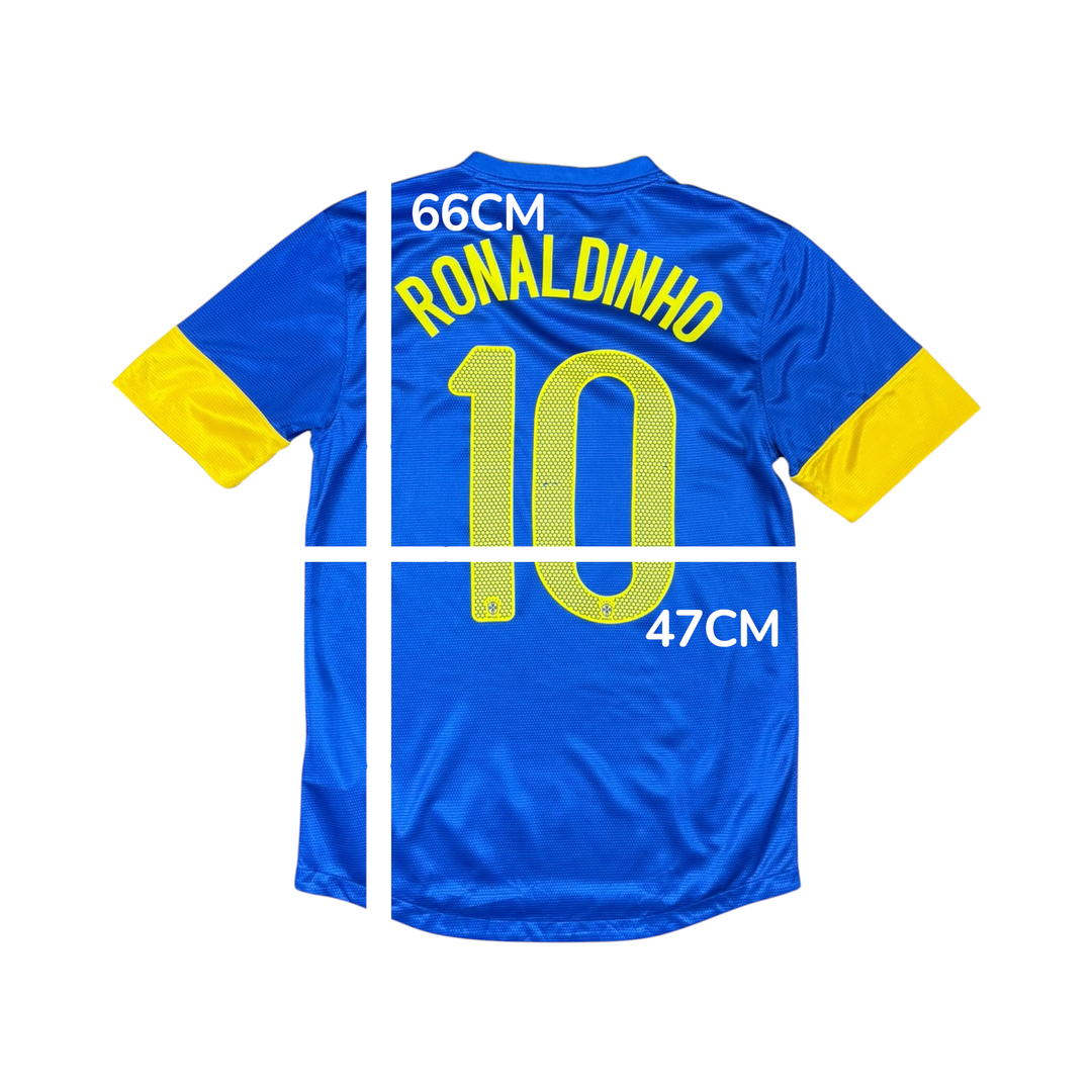 2012-13 Brazil Nike Away Shirt RONALDINHO #10 - 8/10 - (S)