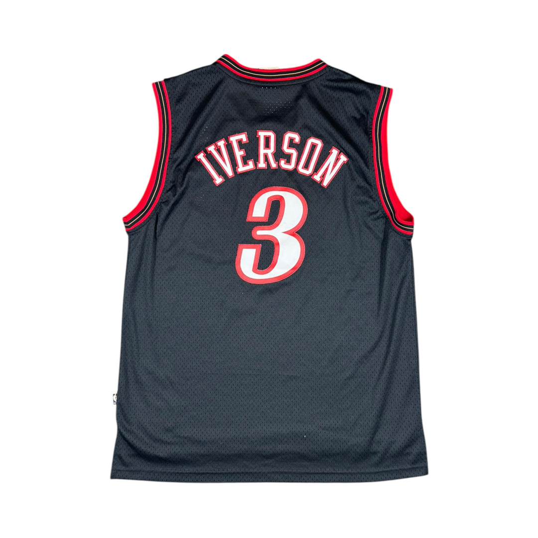 2000-01 Philadelphia 76ers Hardwood Classic Basketball Jersey #3 IVERSON - 9/10 - (XL)