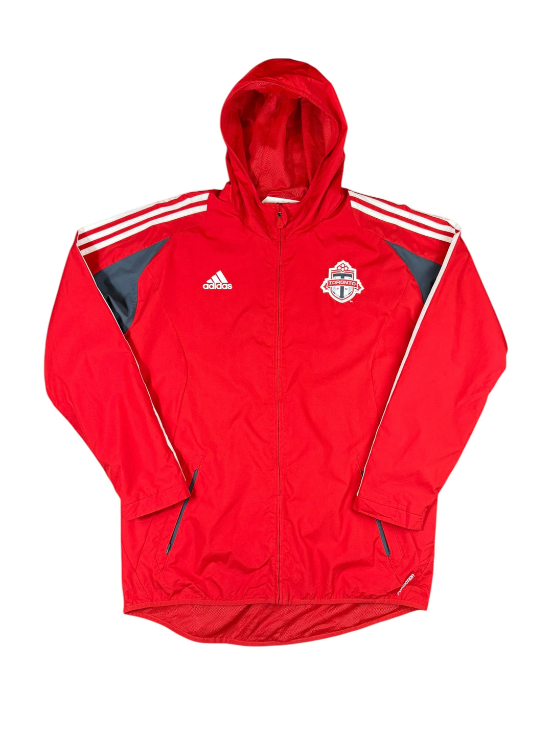 2012 Toronto FC Adidas Football Windbreaker Track Jacket - 9/10 - (L)