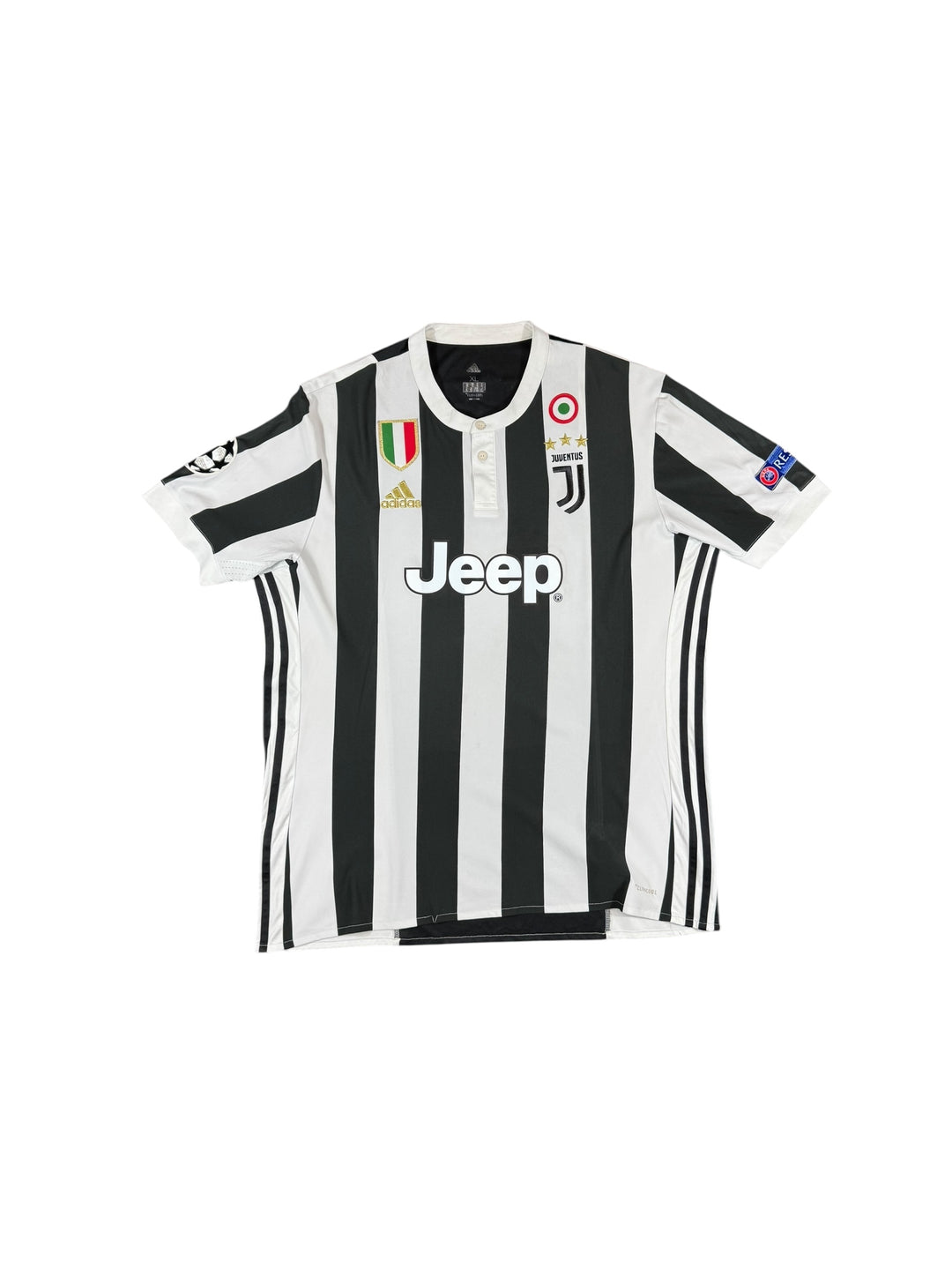 2017-18 Juventus Adidas Home Shirt Champions League #21 DYBALA - 8/10 - (XL)