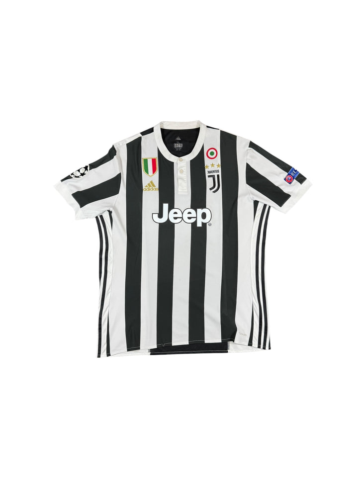 2017-18 Juventus Adidas Home Shirt Champions League #21 DYBALA - 8/10 - (XL)