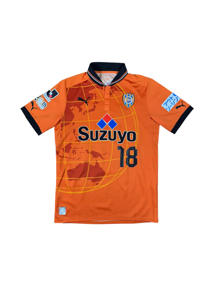 2012 Shimizu S-Pulse Puma Home Football Shirt #18 SHINJI Signed - 9/10 - (L)