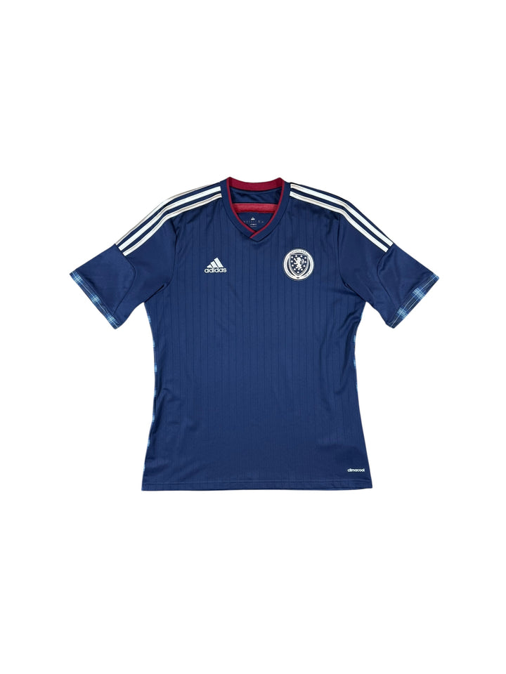 2014-15 Scotland Adidas Home Shirt - 8/10 - (L)