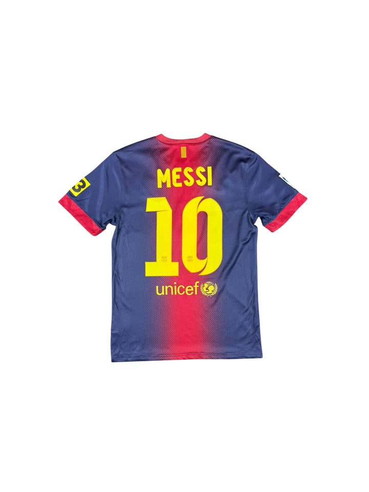 2012-13 Barcelona Nike Home Shirt #10 MESSI - 8/10 - (S)