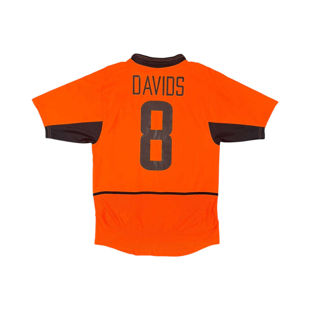 2002-04 Netherlands Nike Home Shirt DAVIDS #8 - 9/10 - (S)