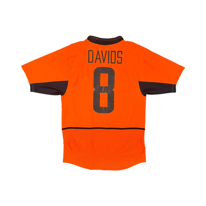 2002-04 Netherlands Nike Home Shirt DAVIDS #8 - 9/10 - (S)