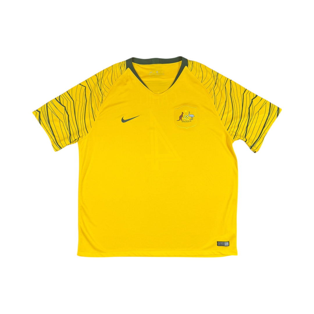 2018-19 Australia Nike Home Shirt #4 CAHILL - 9/10 - (2XL)