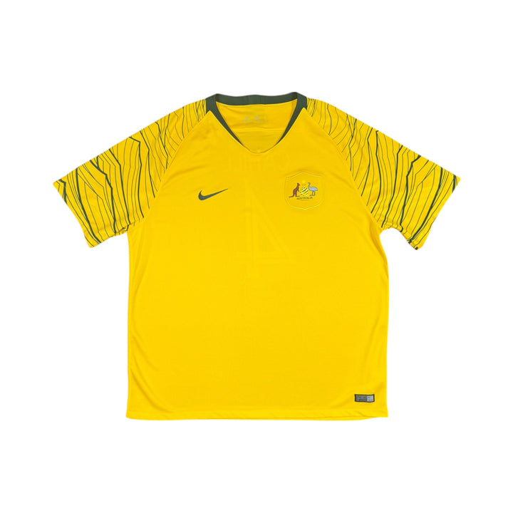 2018-19 Australia Nike Home Shirt #4 CAHILL - 9/10 - (2XL)