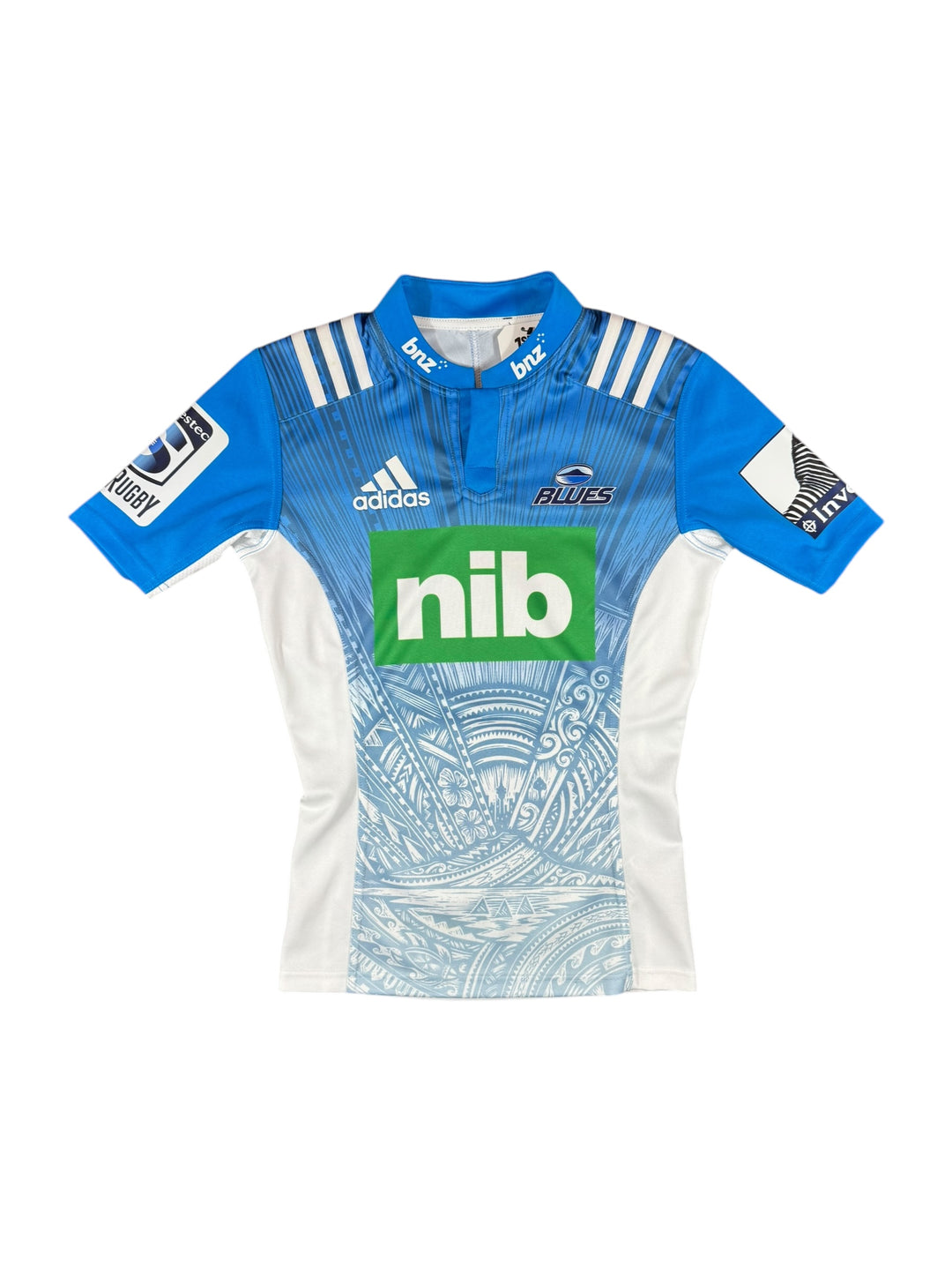 2016/17 Auckland Blues Adidas Rugby Shirt - 9/10 - (XS)