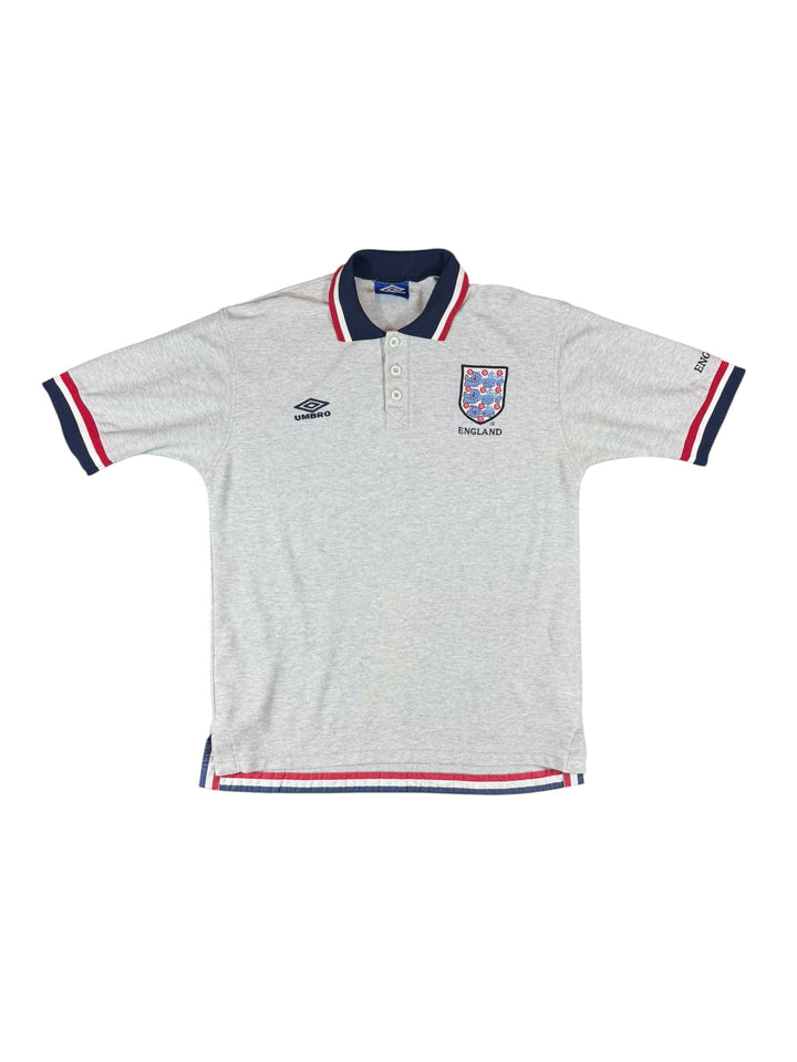 1996-97 England Umbro Training Polo Shirt - 7/10 - (L)