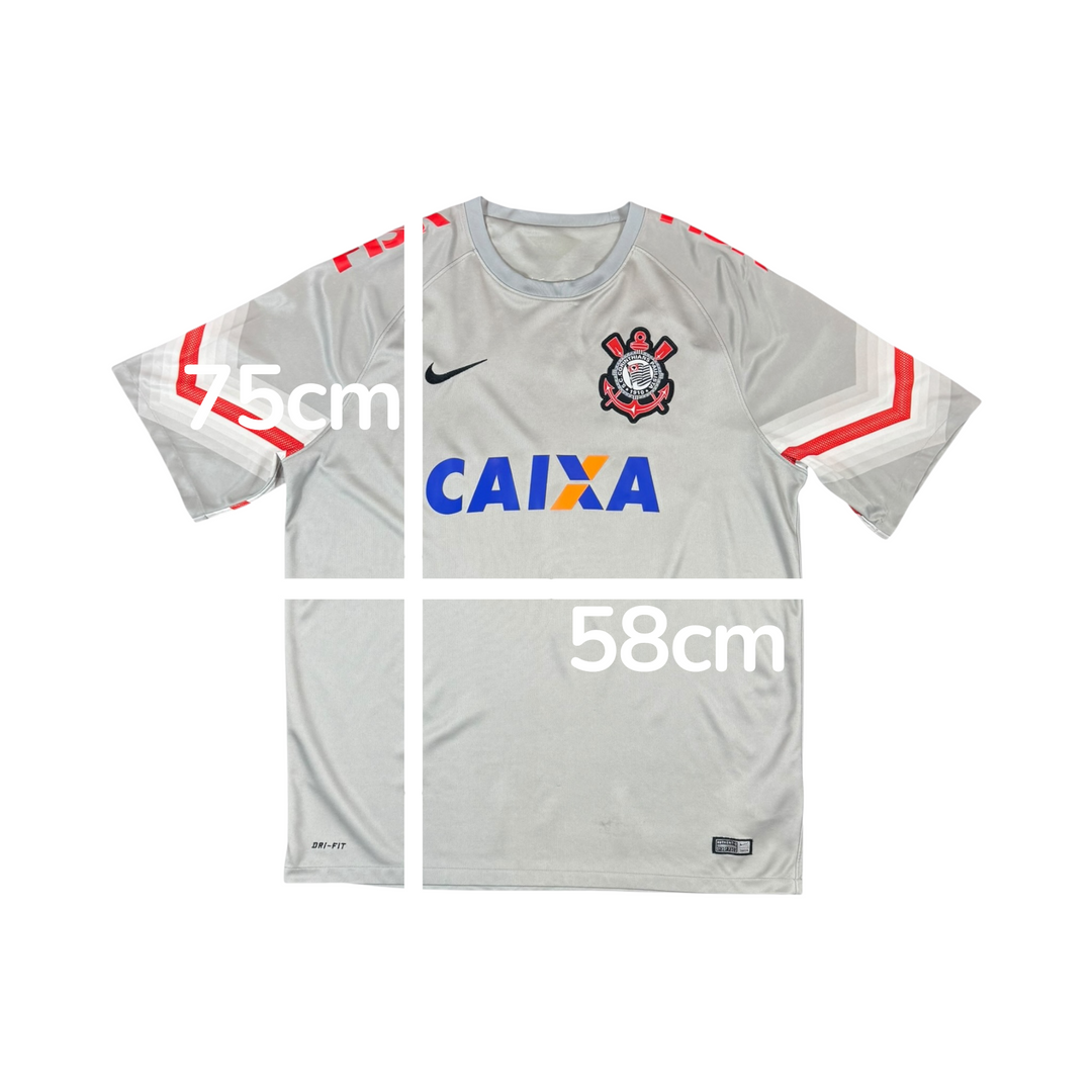 2014-15 Corinthians Nike Away Shirt - 8/10 - (XL)