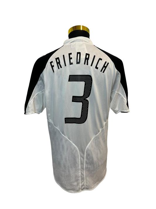 Germany 2004/05 #3 Friedrich Football Jersey