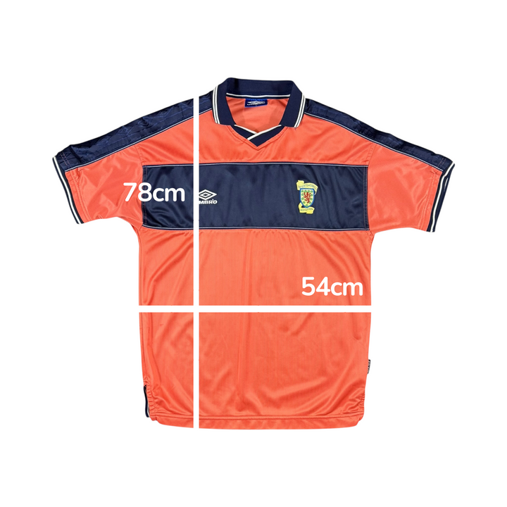 1999-00 Scotland Umbro Away Shirt - 9/10 - (L)