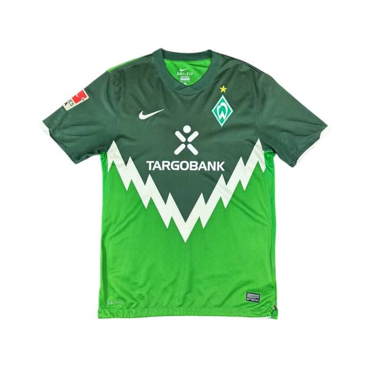 2010-11 Werder Bremen Nike Home Shirt #14 HUNT - 8/10 - (M)