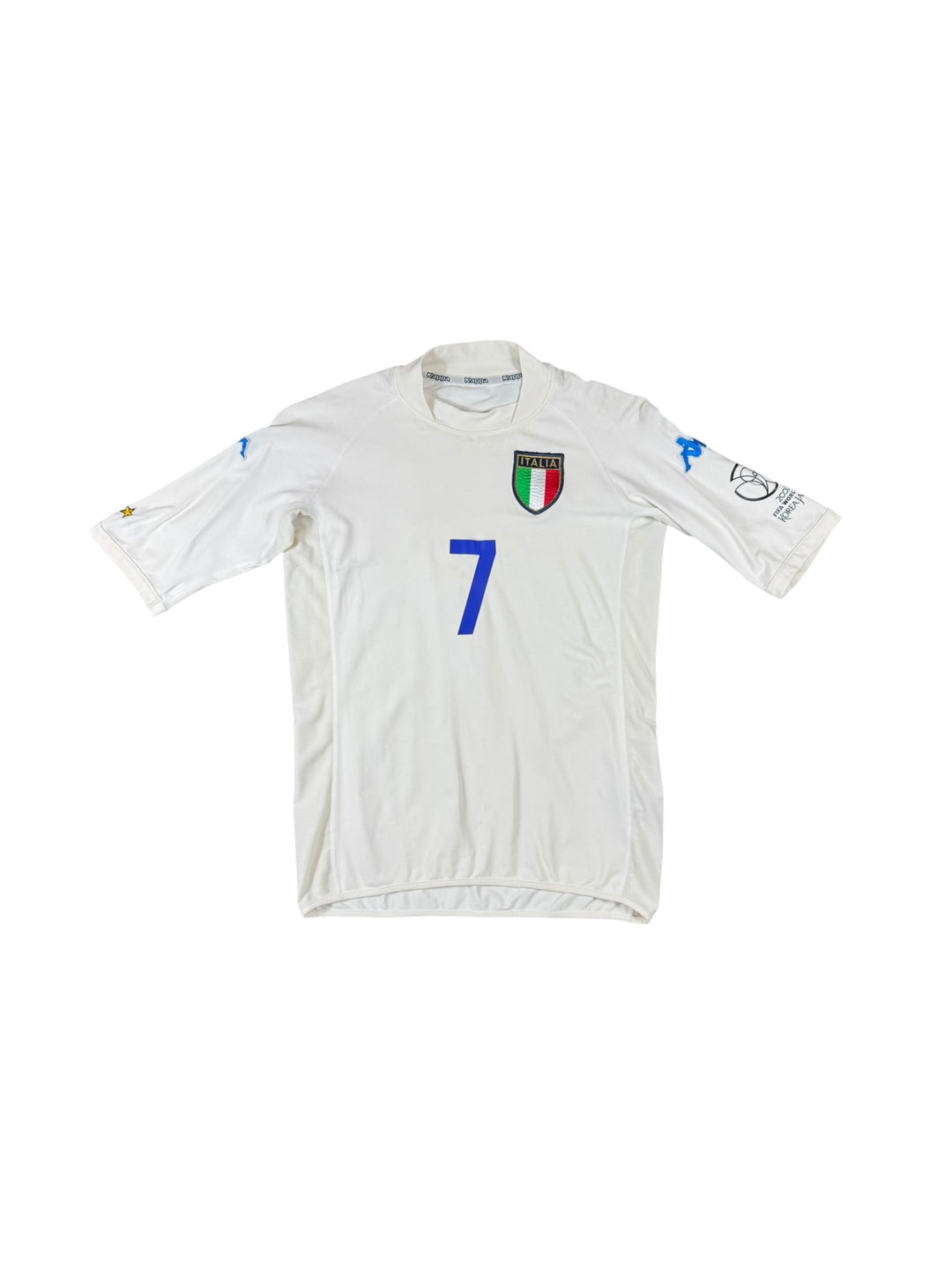 2002-04 ITALY Kappa Kombat Away Shirt #7 DEL PIERO - 8/10 - (S)