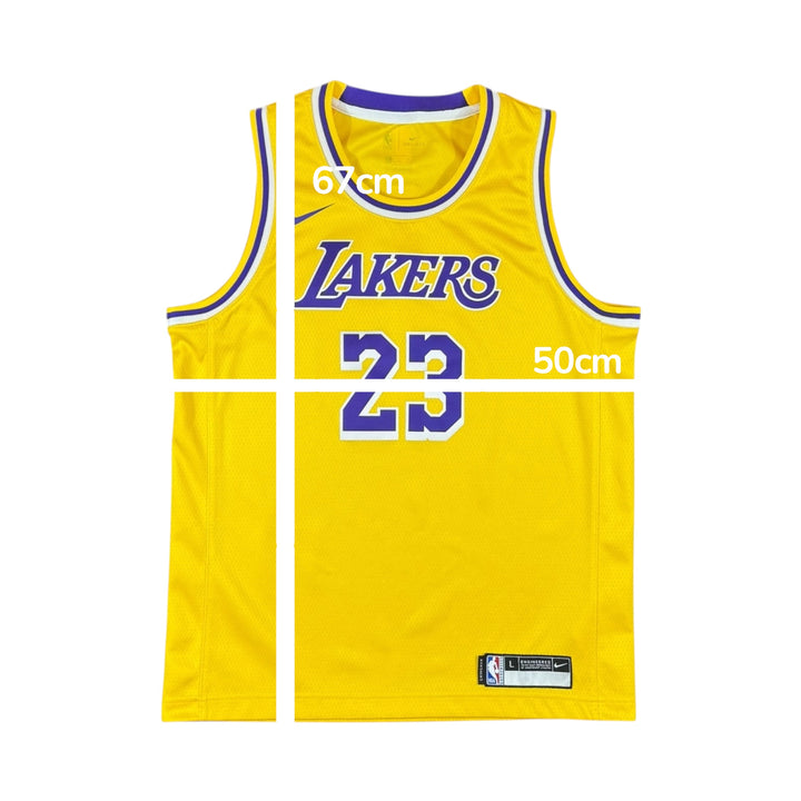 2021-23 LA Lakers Nike #23 JAMES Basketball Jersey - 9/10 - (13-14 Years)