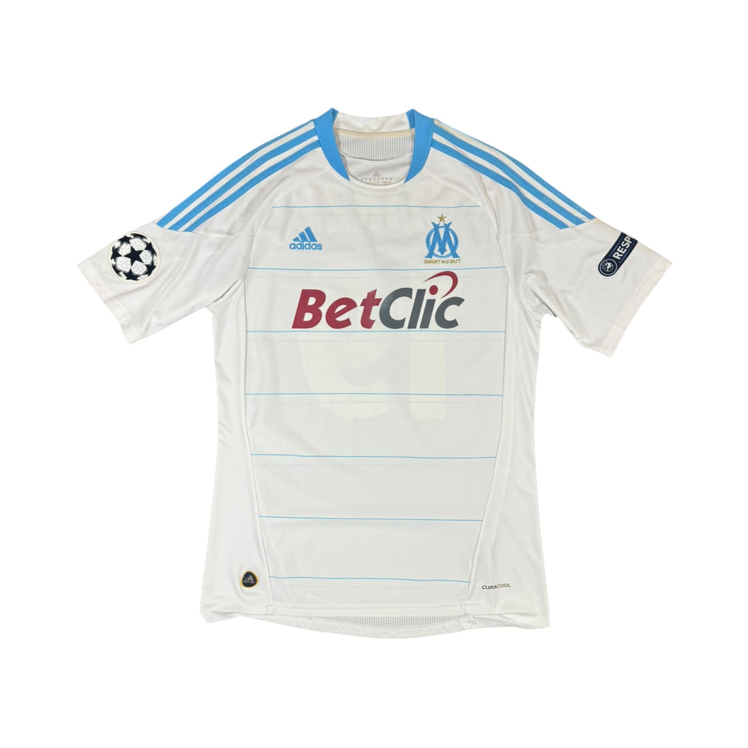 2010-11 Olympique Marsielle Home Shirt HEINZE #19 - 7/10 - (M)