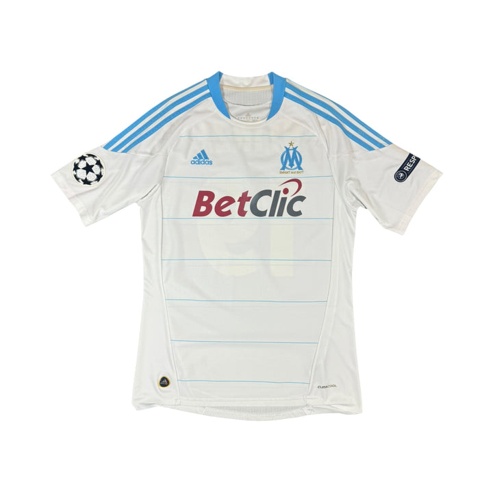 2010-11 Olympique Marsielle Home Shirt HEINZE #19 - 7/10 - (M)