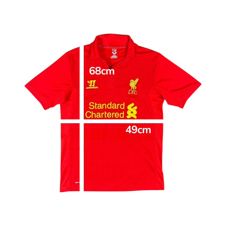 2012-13 Liverpool Warrior Home Shirt - 8/10 - (S)