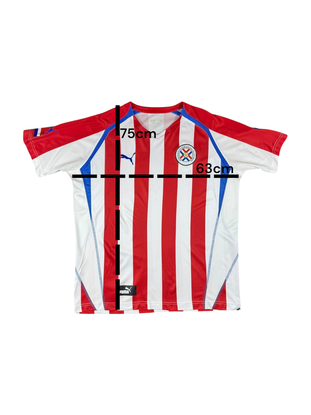2006/07 Paraguay Puma Home Football Shirt - 9/10 - (2XL)