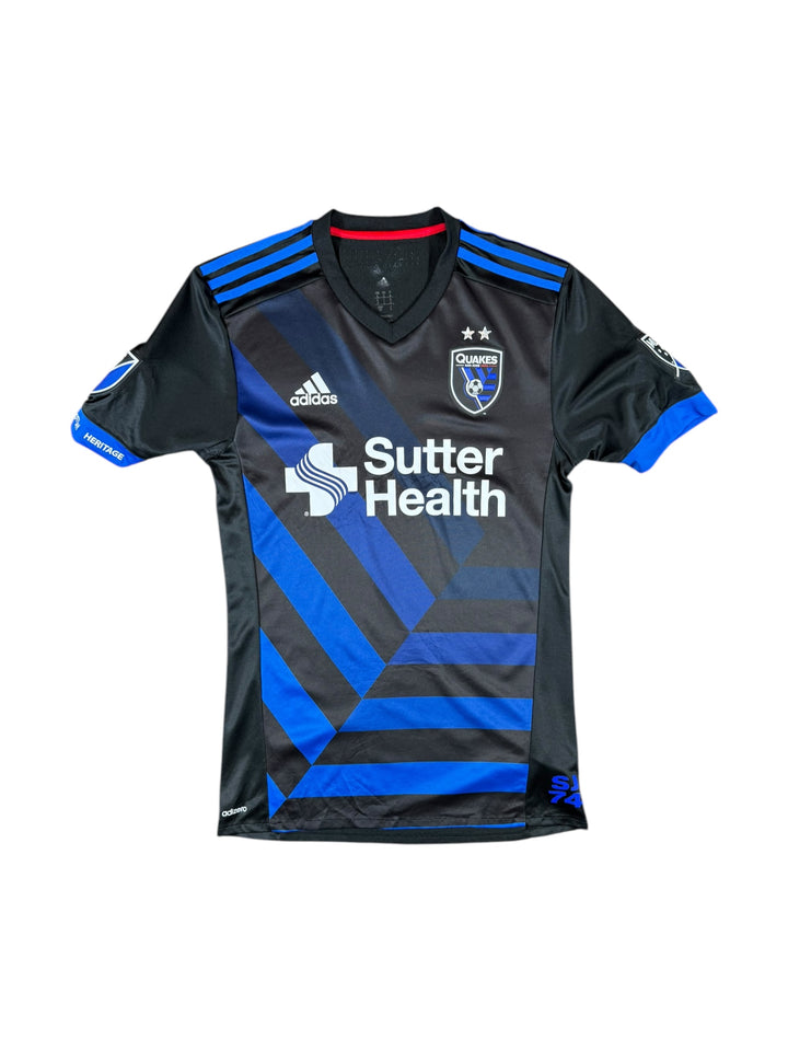 2017/18 San Jose Quakes Adidas Football Shirt Player Spec - 9/10 - (S)