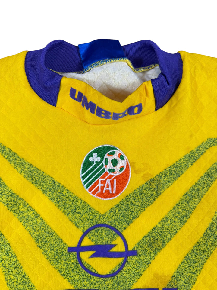 1995 Ireland Umbro Goalkeeper Longsleeve Shirt - 7/10 - (11-12 Years)