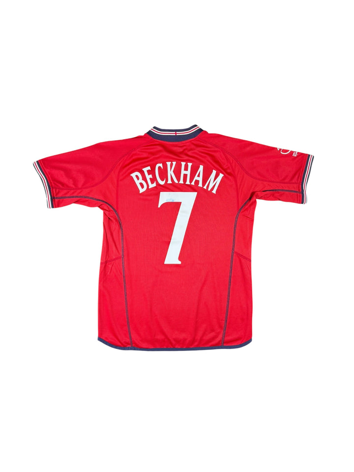 2002/04 England Umbro away reversible Shirt #7 BECKHAM #7 BECKHAM - 7/10 - (L)