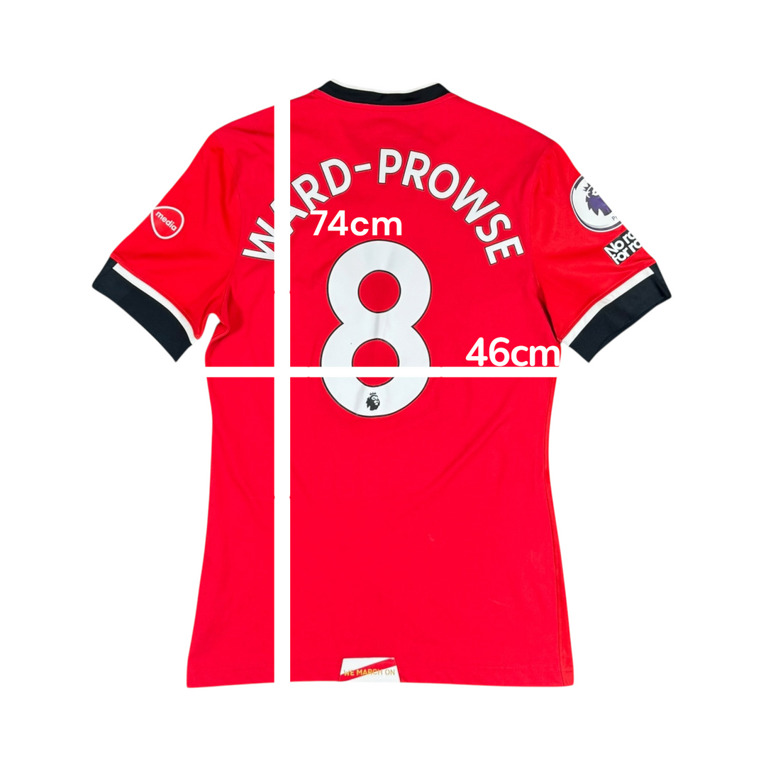 2020-21 Southampton Home Shirt #8 WARD-PROWSE - 8/10 - (M)