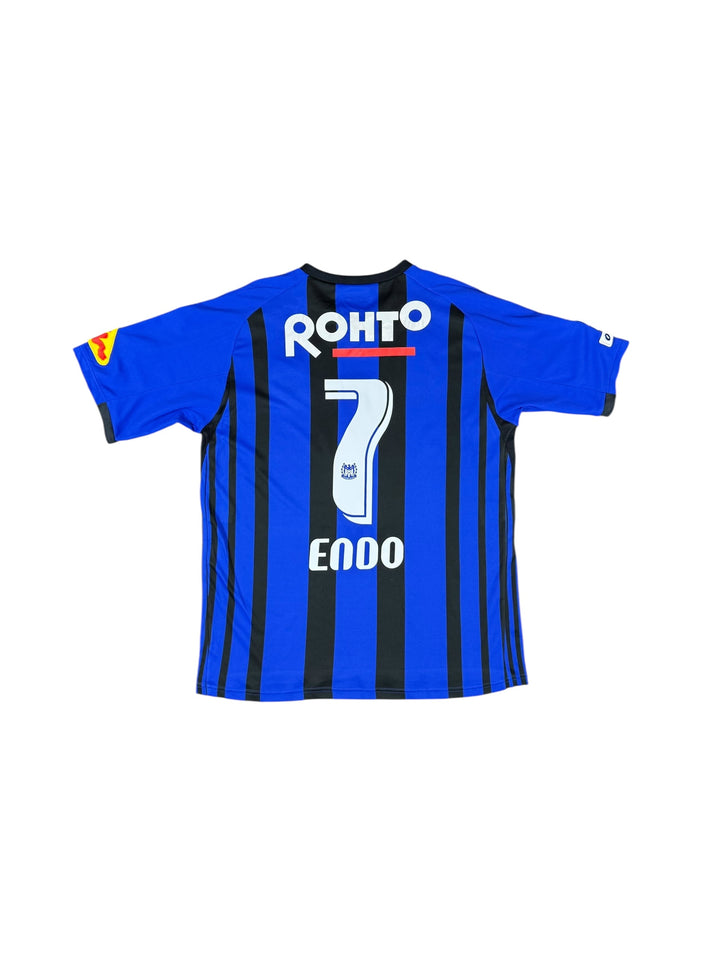 2016 Gamba Osaka Umbro Home Shirt #7 ENDO - 9/10 - (L)