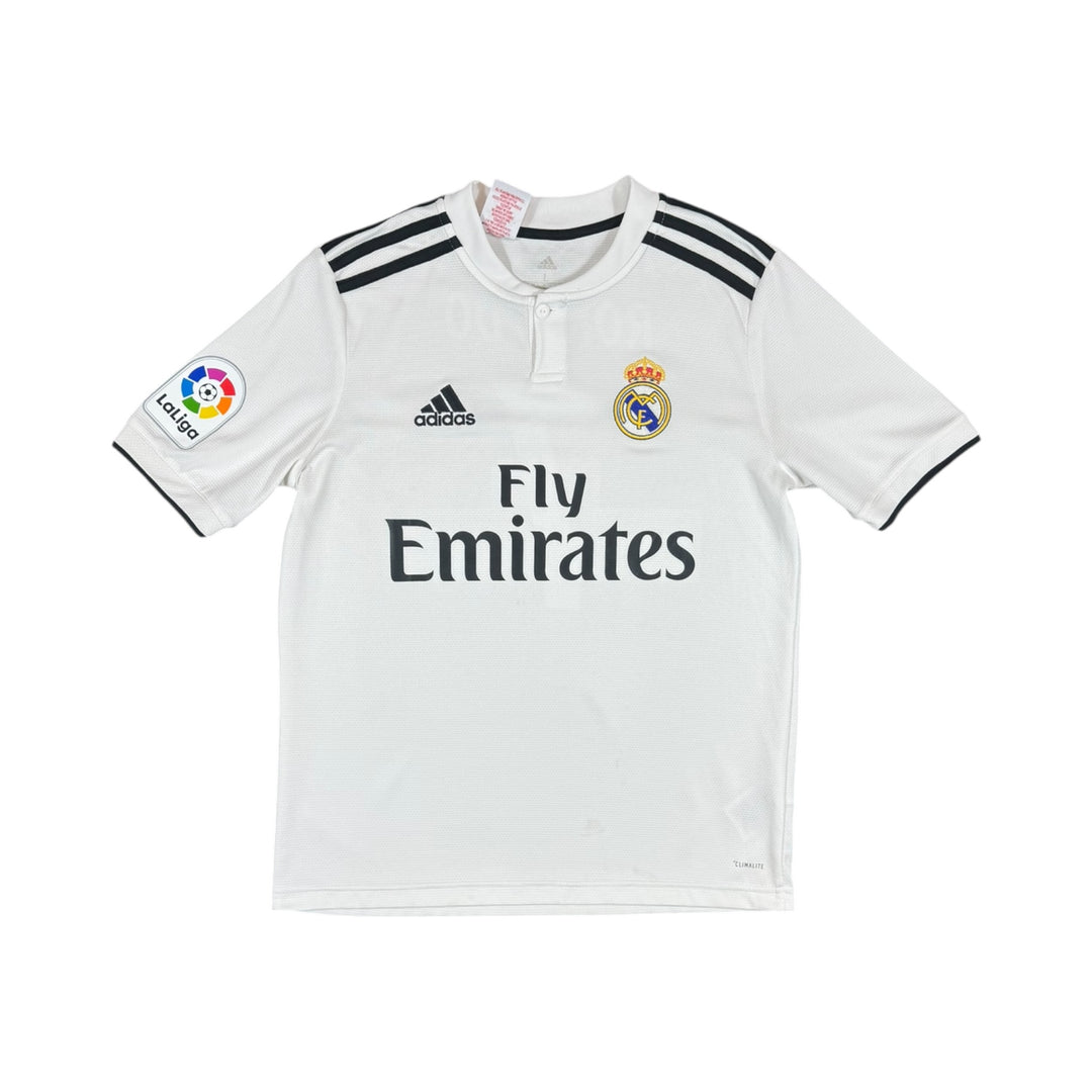 2018-19 Real Madrid Adidas Home Shirt #7 RONALDO - 8/10 - (13-14 Years)